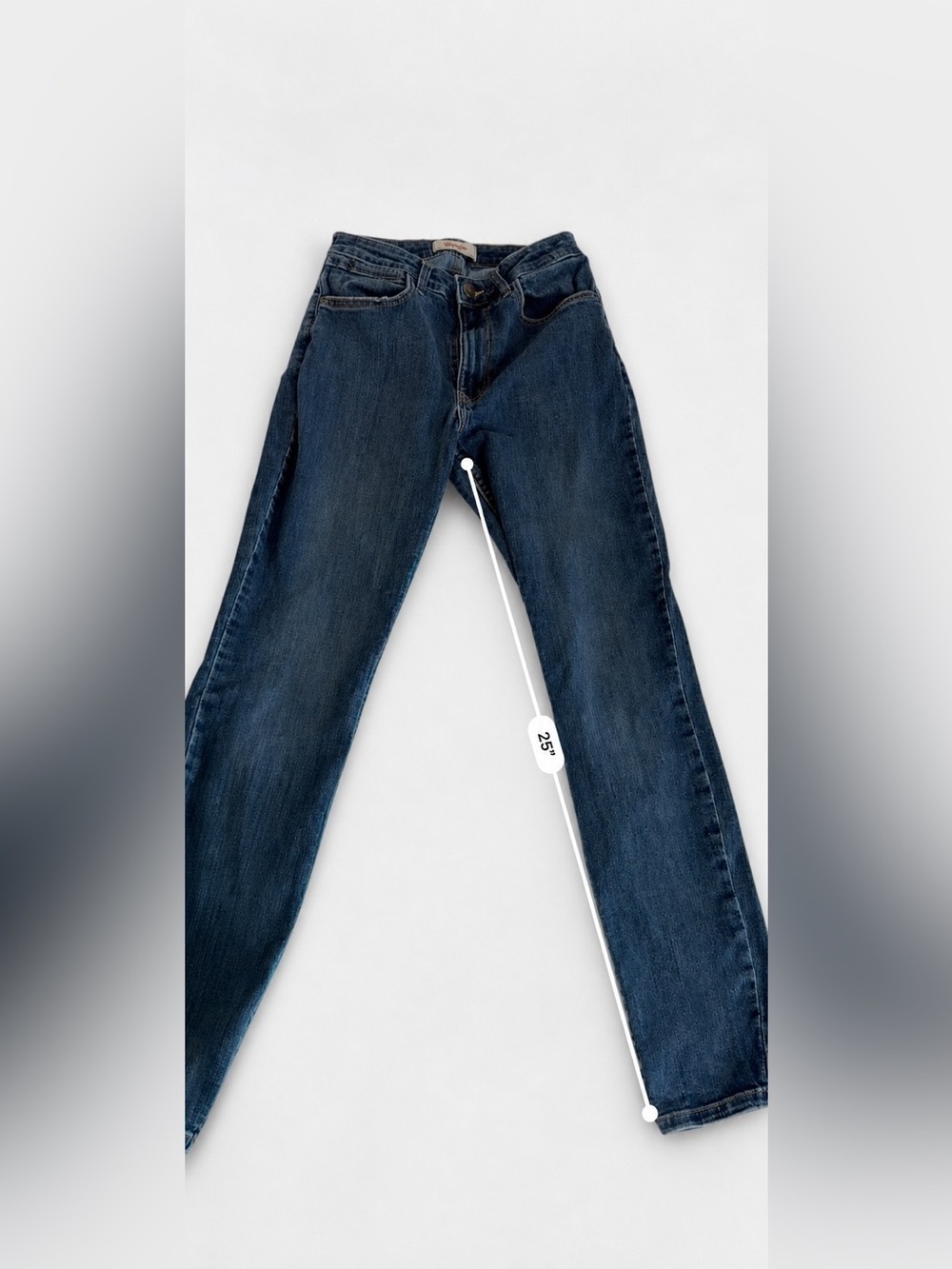 Wrangler Light Blue Denim Jeans with Red Logo - Picture 2 of 6